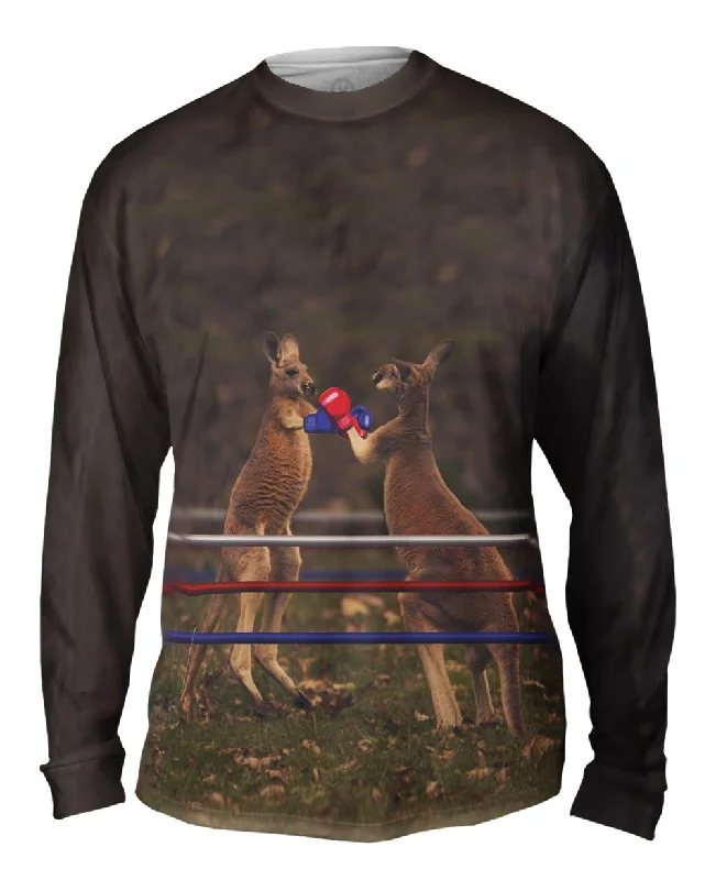 Comfortable Soft Long Sleeve-Boxing Kangaroo