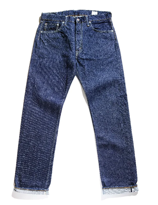 Classic Straight-Leg Pants-107 Slim Fit Selvedge Denim Jeans - One Wash