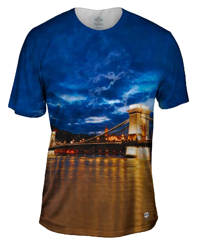 Classic Plain Cotton T-Shirt-Bridges Of Budapest