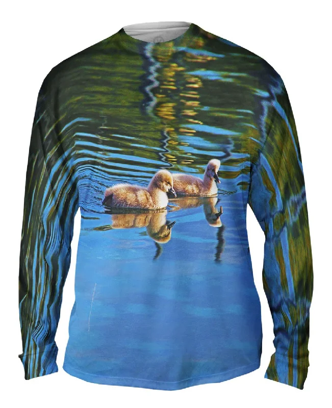 Stylish Mock Neck Long Sleeve-Buddy Ducks