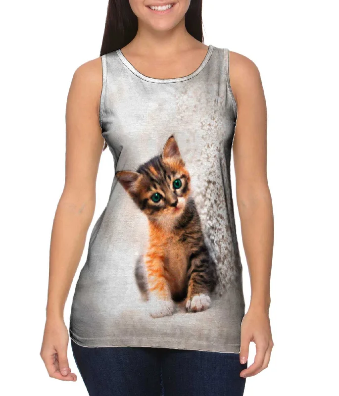 Comfortable Loose Fit Sleeveless-Kitty Cat Carpet Scratch