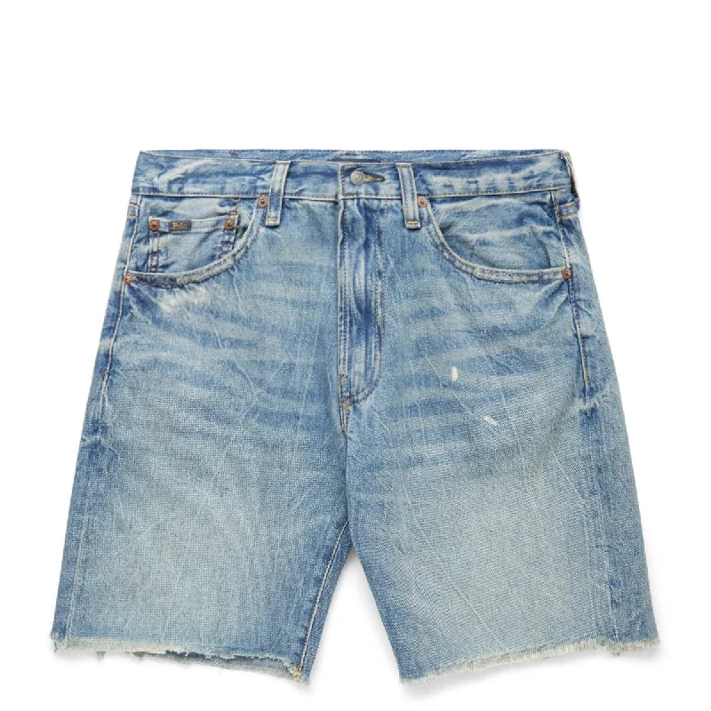 Casual Classic Shorts-RIGID DENIM SHORT