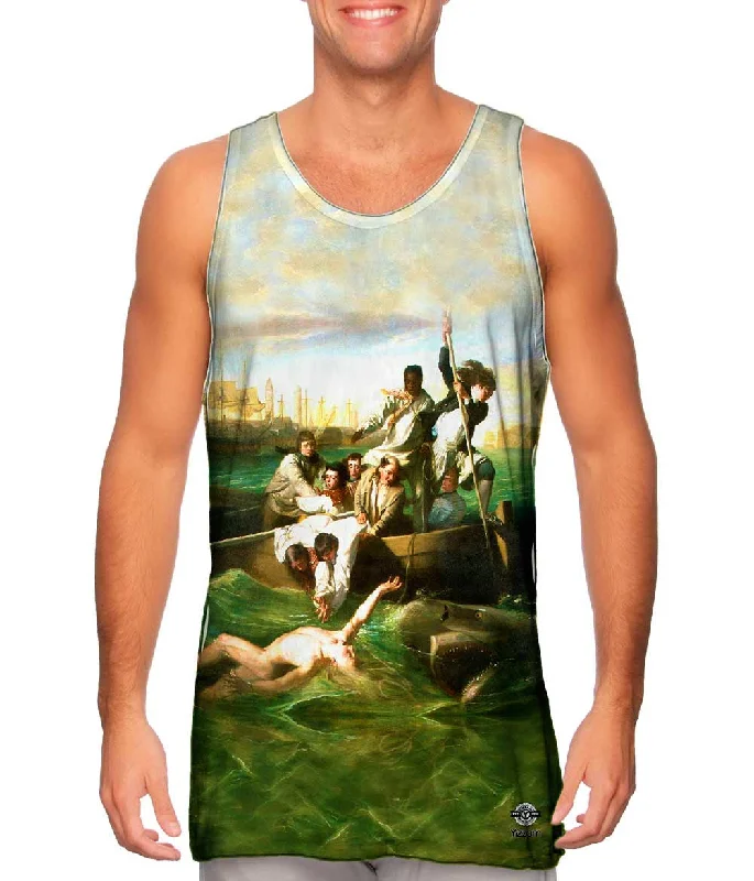 Trendy Sweat-Resistant Tank-John Singleton Copley - "Watson And The Shark 1778"