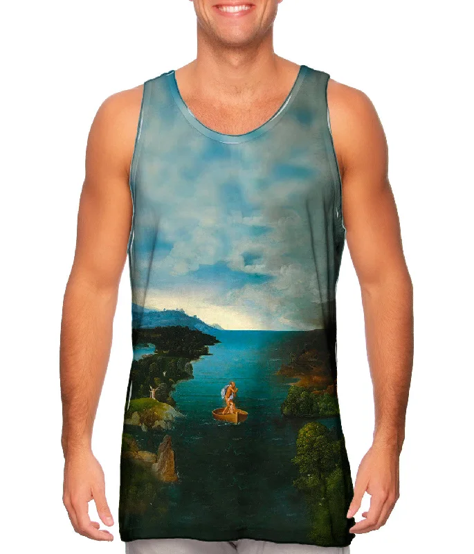 Comfortable Sweat-Wicking Tank-Joachim Patinir - "Charon Crossing the Styx" (1520)