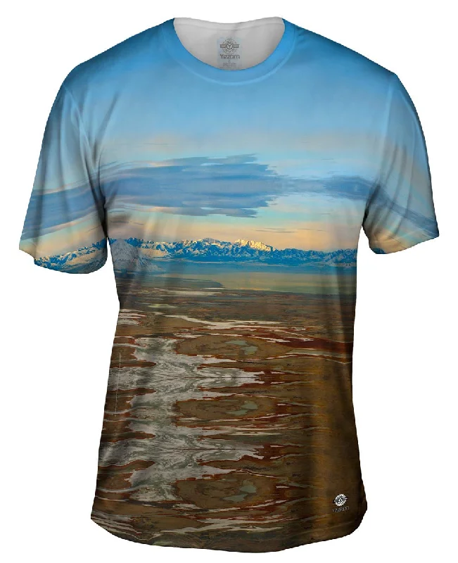 Casual Pocket T-Shirt-Wasatch Mountains