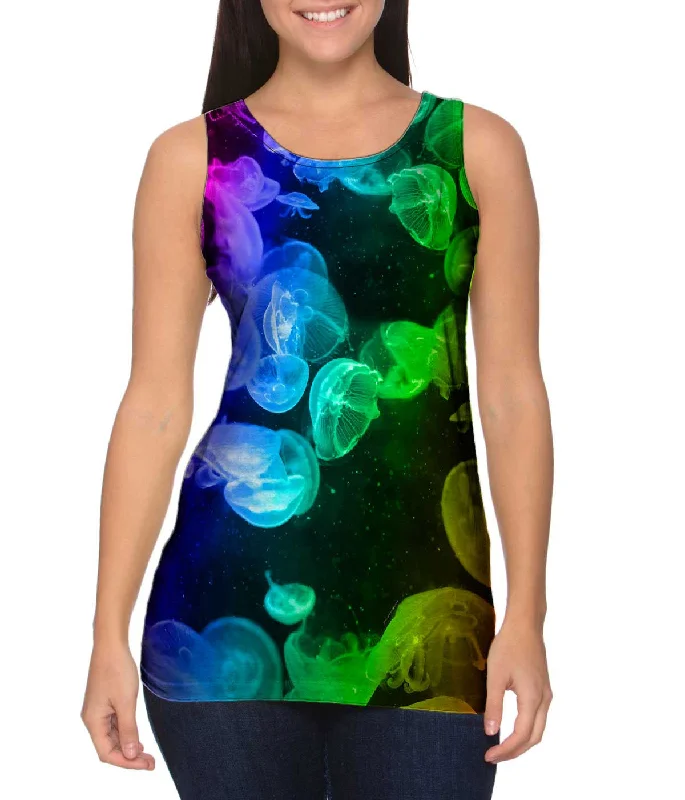 Premium Soft Touch Sleeveless-Jelly Fish 003