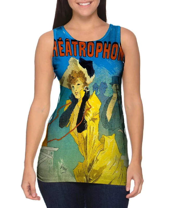 Relaxed Fit Beach Tank-Jules Cheret Theatrophone