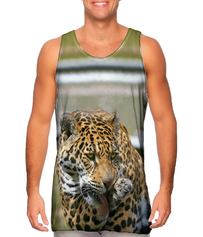 Stylish Zip-Up Vest-Keeping Clean Jaguar