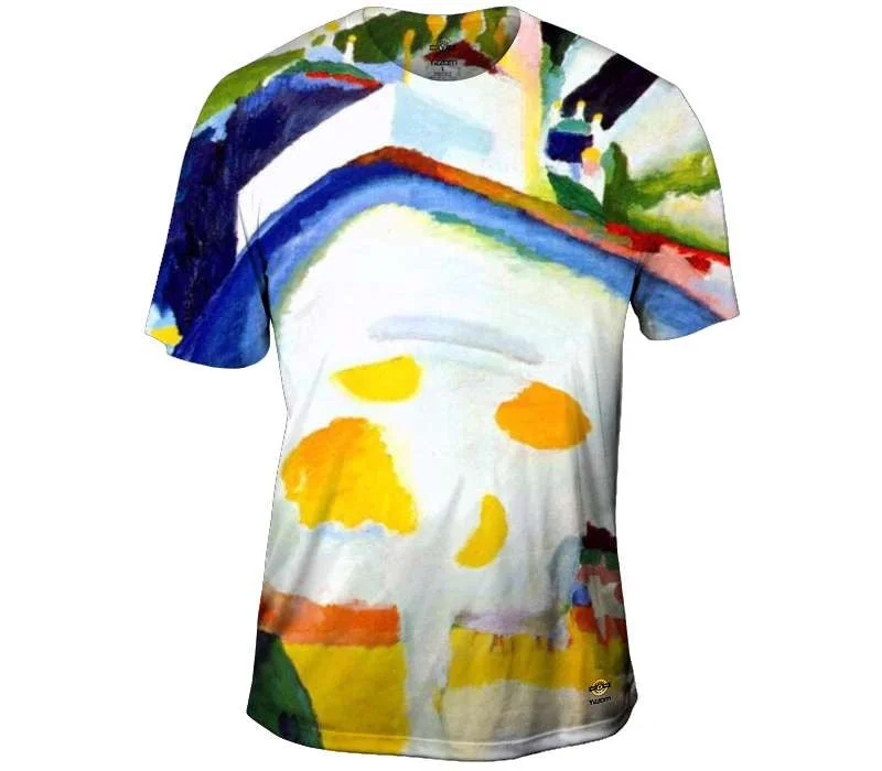 Fashionable Patterned T-Shirt-The Cow - Kandinsky