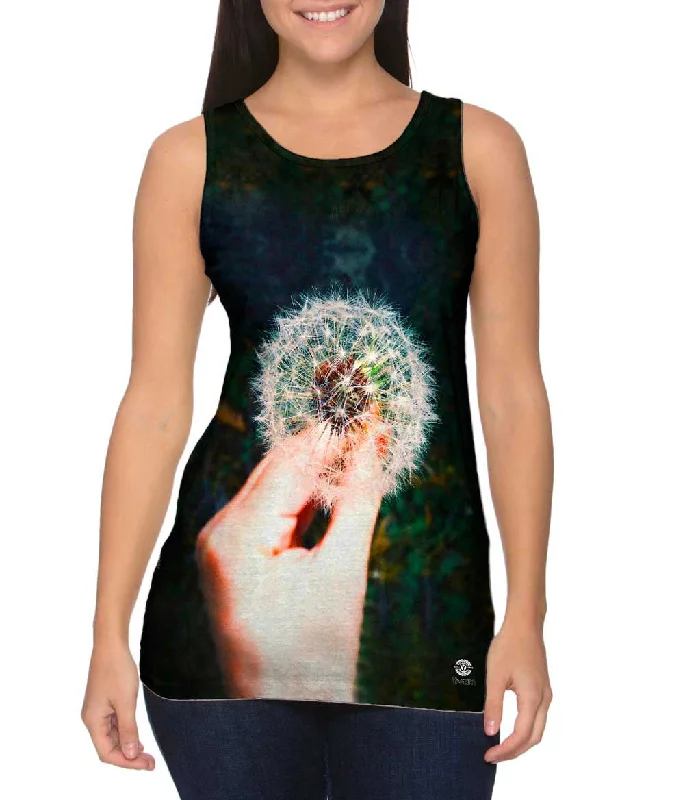 Comfortable Beachwear Tank-Just Blow Dandelion