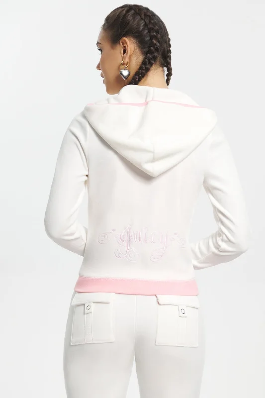 Stylish Graphic Hoodie-Sweetheart Cotton Velour Hoodie