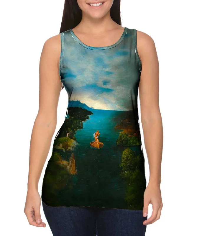 Stylish Compression Vest-Joachim Patinir - "Charon Crossing the Styx" (1520)