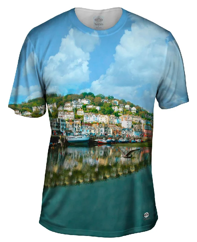 Casual Logo T-Shirt-Looe Paradise