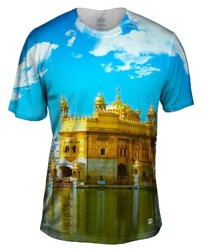 Classic White T-Shirt-Golden Temple