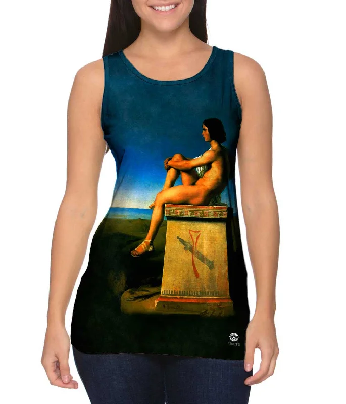 Relaxed Fit Gym Tank-Jean-Hippolyte Flandrin - "Flandrin" (1834)