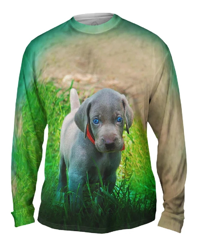 Trendy Printed Long Sleeve-Blue Eye Puppy