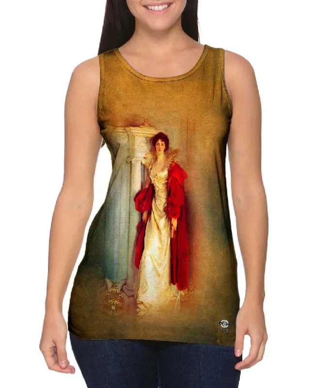 Stylish Slim Fit Tank-John Singer Sargent - "Winifred Duchess Of Portland"