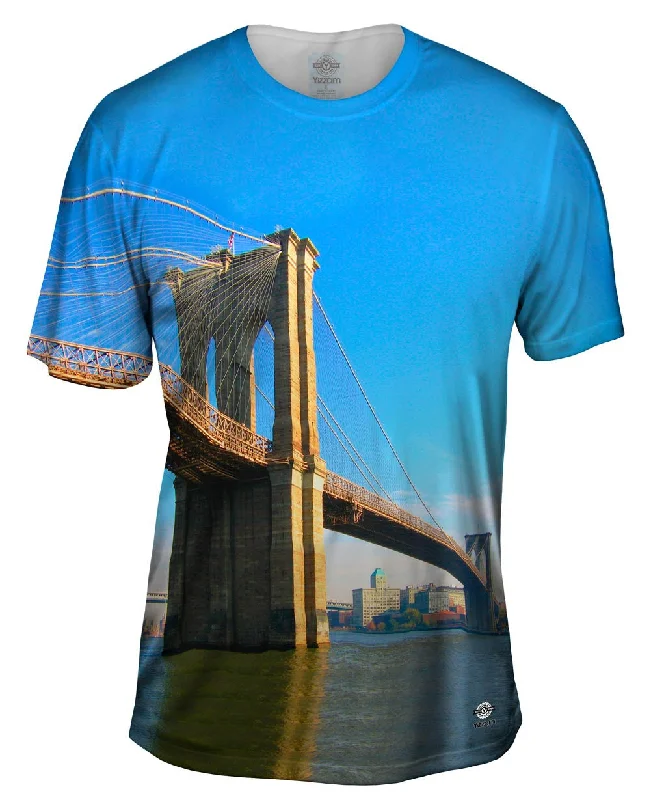 Soft Jersey T-Shirt-Built To Last Brooklyn Bridge