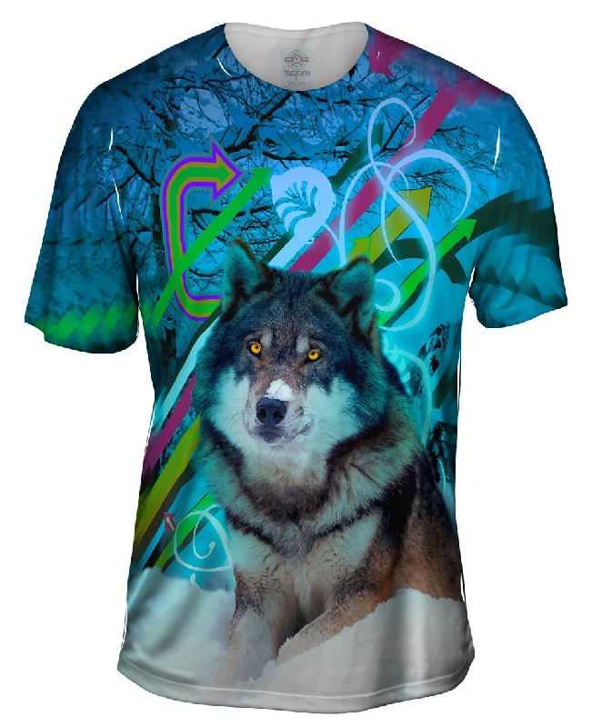 Premium Design Cotton T-Shirt-Arrow Wolf