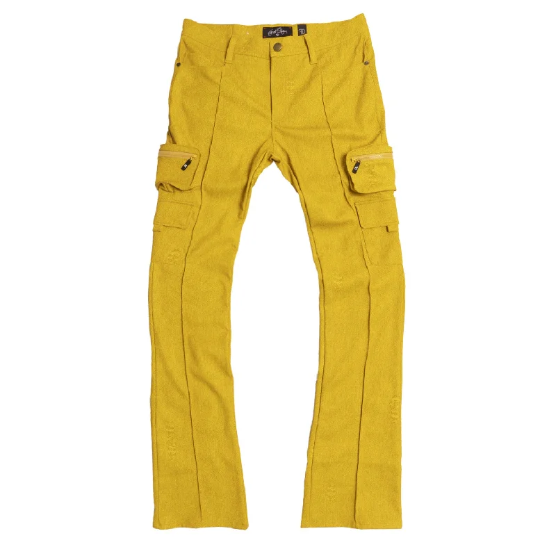 Premium Running Pants-F2789 CASA DE PU Pants - Wheat