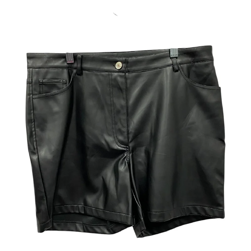 Relaxed Fit Outdoor Shorts-Shorts By Ee Some In Black, Size:12