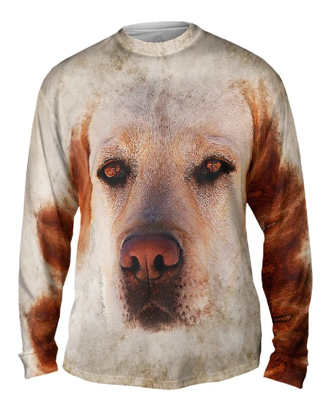 Trendy Long Sleeve Shirt for Men-Brown Bears