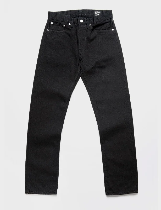 Premium Jogger Pants-107 Ivy Fit Denim in Black - One Wash