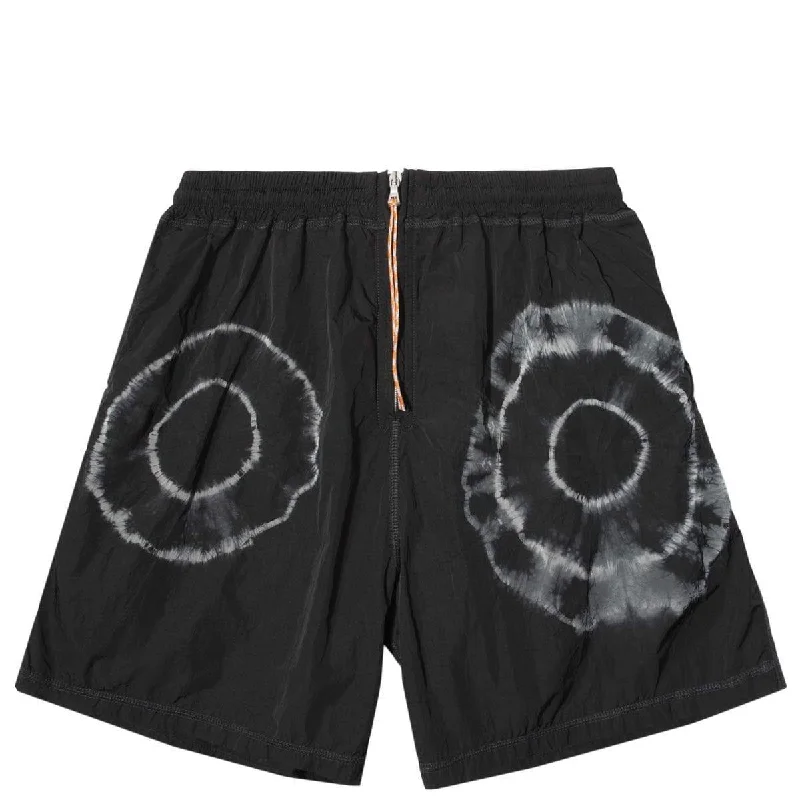 Trendy Zip Pocket Shorts-TIE-DYE WINDCHEATER SHORTS