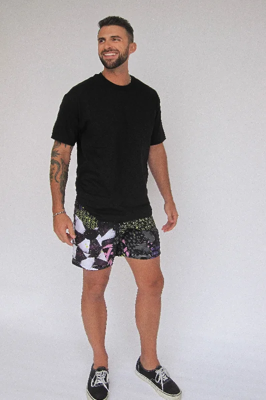 Soft Lounge Fit Shorts-Frank & Beans 5" Men's Shorts