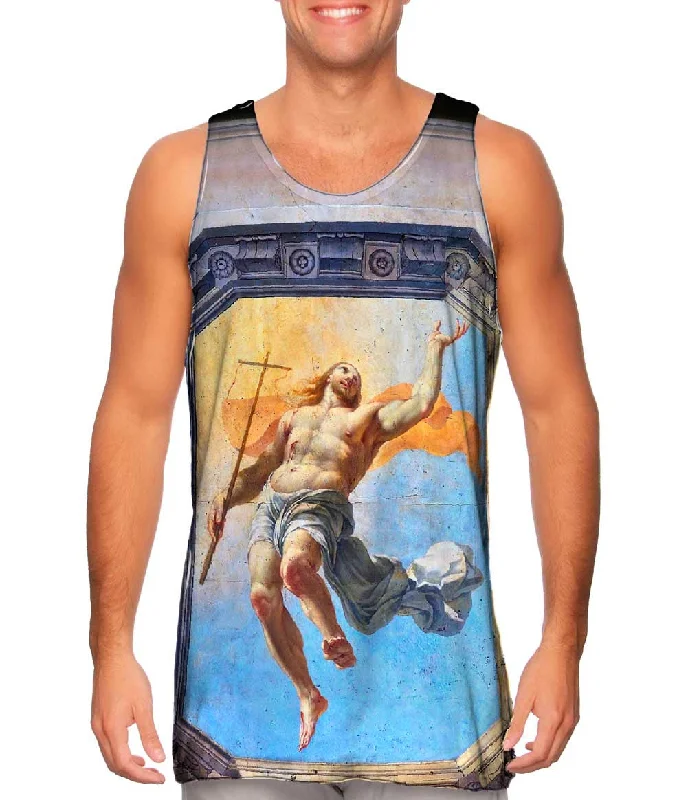 Premium Running Vest-Jesus Fresco Ceiling