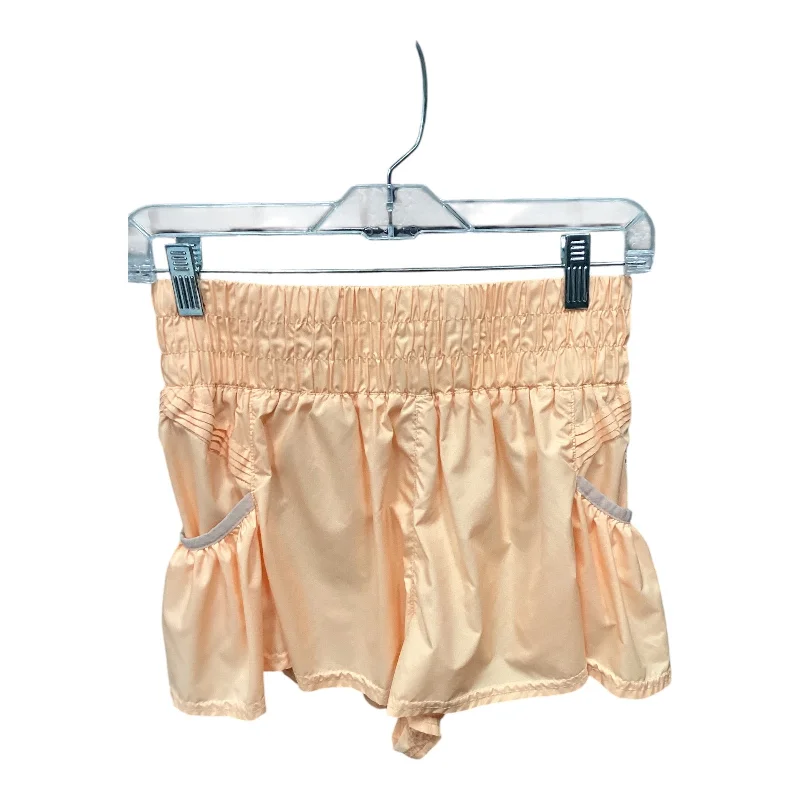 Premium Running Shorts-Shorts By Free People In Orange, Size: M