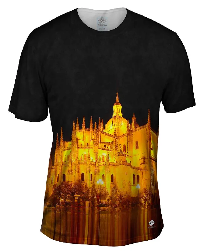 Relaxed Fit Graphic T-Shirt-Cathedral De Segovia