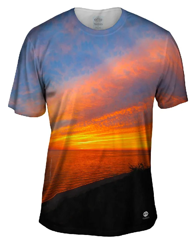 Premium Cotton T-Shirt-Last Sundays Sunset