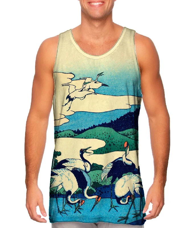 Classic Muscle Shirt-Katsushika Hokusai - "36 Views of Mt. Fuji"