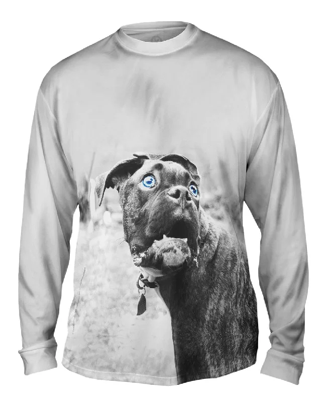 Trendy Cozy Long Sleeve-Boxer In Disbelief