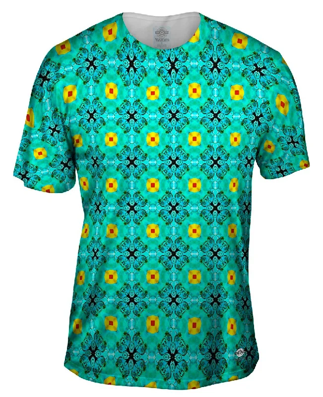 Premium Cotton T-Shirt-Look Into My Eyes Pattern