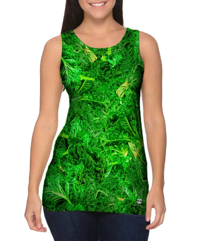 Classic Gym Tank Top-Kale