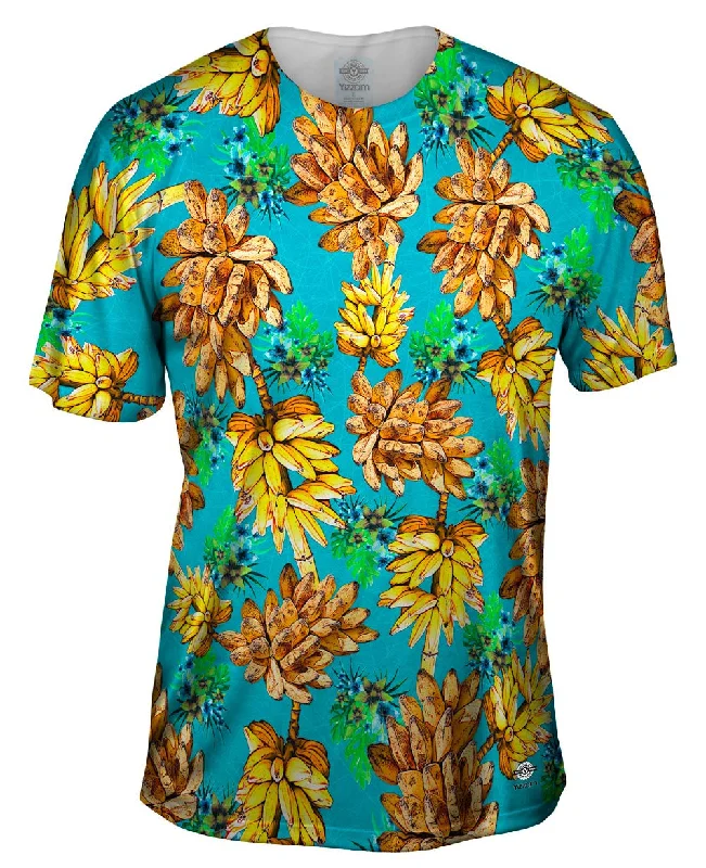 Casual Everyday T-Shirt-Palm Beach Bananas