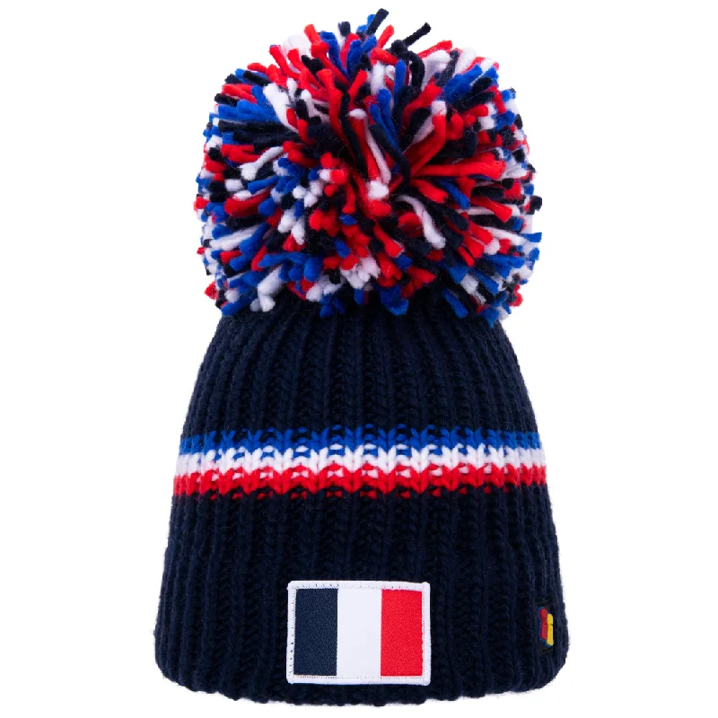 Premium Outdoor Hat-France Big Bobble Hat