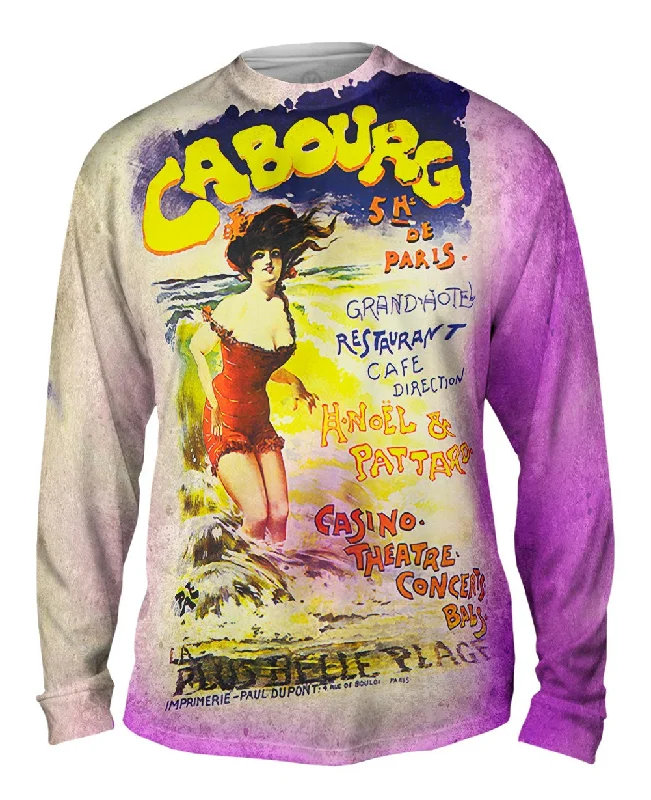 Trendy High-Neck Long Sleeve-Casino Theatral Concert Bals 013