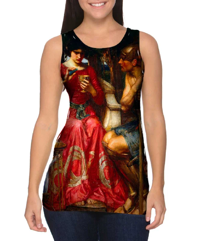 Comfortable Cotton Vest-John William Waterhouse - "Jason And Medea" (1907)