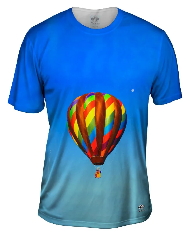 Lightweight Casual T-Shirt-Fly Me To The Moon