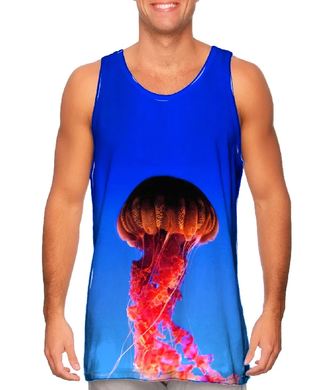 Trendy Sweat-Resistant Tank-Jelly Fish 001