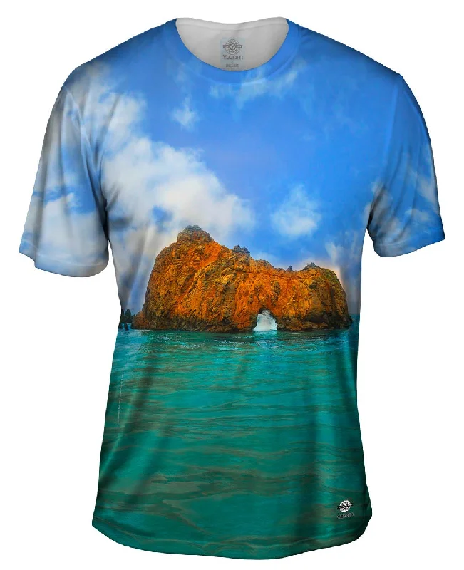 Graphic Art T-Shirt-Glorious Julia Pfeiffer Burns State Park