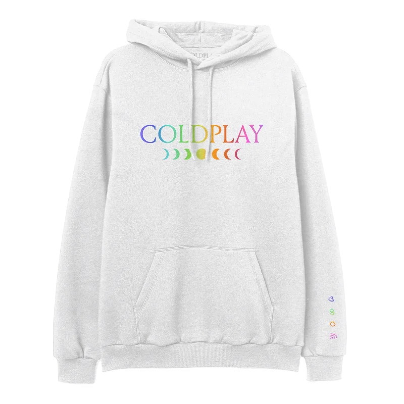 Custom Printed Hoodie-COLDPLAY LOGO HOODIE