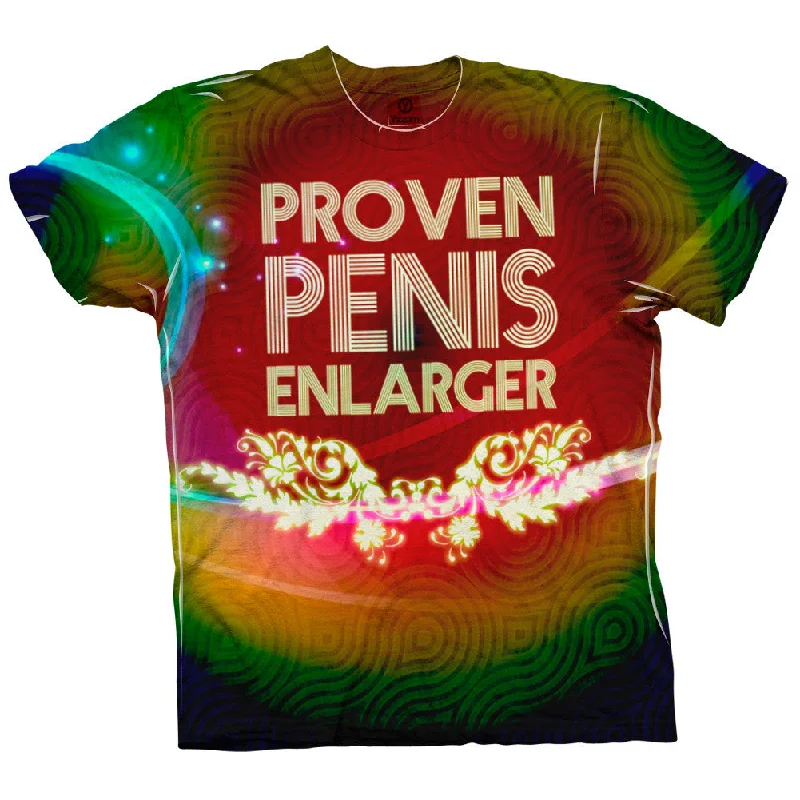 Comfortable Casual Graphic T-Shirt-Penis Enlarger