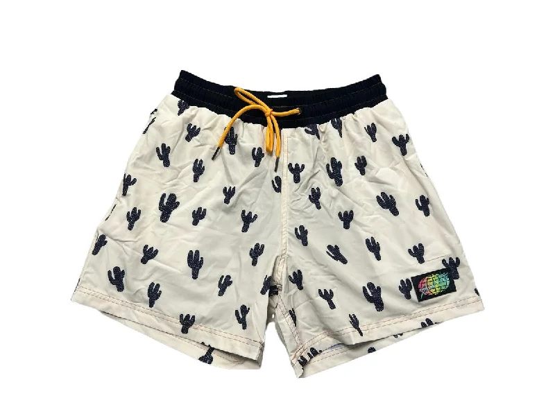 Soft Terry Cloth Shorts-CAT TIES 5" Men's Shorts