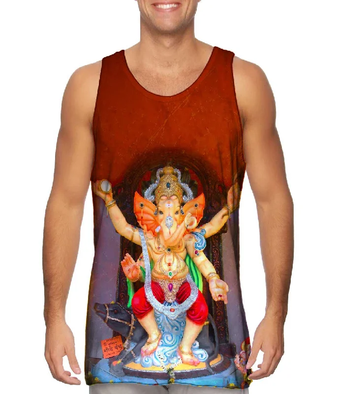 Comfortable Activewear Vest-Kirti Krishna Badkundri - "Lord Ganesha Idol from Belgaum Karnataka" (2013)