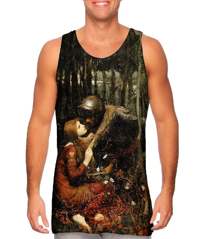 Premium Workout Tank-John William Waterhouse - "La Belle Dame Sans Merci" (1893)