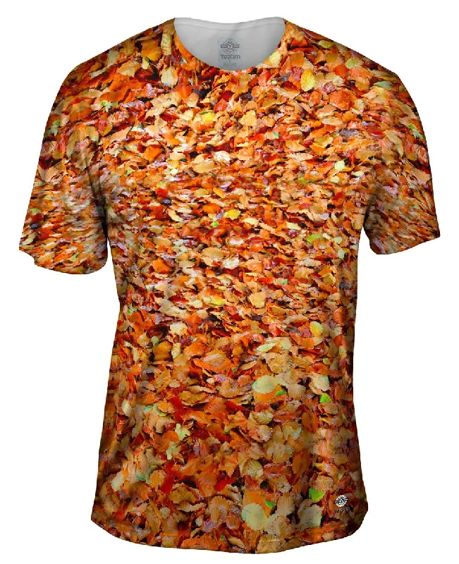 Comfortable Weekend T-Shirt-First Fall Leaves Of Autumn